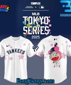 New York Yankees MLB World Tour Tokyo Series x Takashi Murakami Baseball Jersey