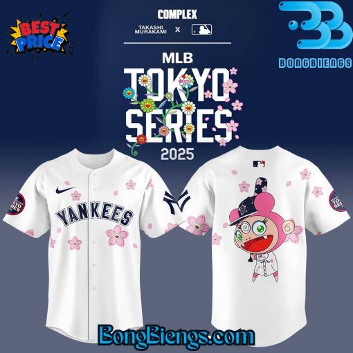 New York Yankees MLB World Tour Tokyo Series x Takashi Murakami Baseball Jersey