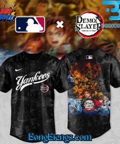 New York Yankees X DEMON SLAYER Limited 2025 Comic Style Baseball Jersey