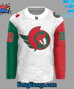 Ottawa Senators Mexican Heritage Night 2025 Custom Hockey Jersey