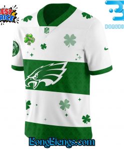 Philadelphia Eagles Lucky Green St. Patrick’s Day Football Jersey