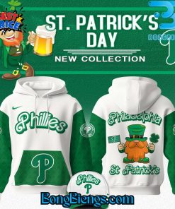 Philadelphia Phillies MLB x St Patricks Day Limited Edition Hoodie