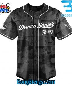 Rengoku Kyojuro Demon Slayer x MLB Baseball Jersey