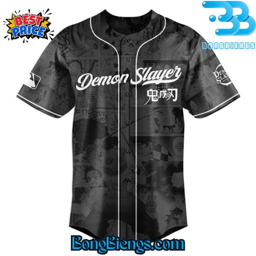 Rengoku Kyojuro Demon Slayer x MLB Baseball Jersey