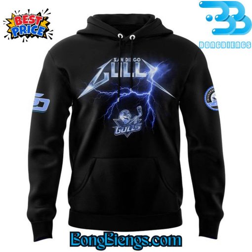 San Diego Gulls Classic Rock Night Hoodie