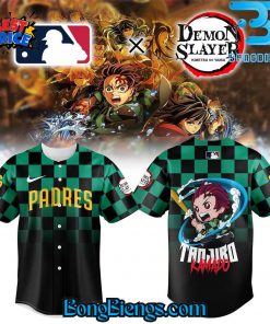 San Diego Padres X Demon Slayer New Season Baseball Jersey