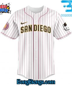 San Diego Padres x Hello Kitty Night Game Baseball Jersey