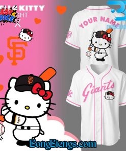 San Francisco Giants x Hello Kitty Night Baseball Jersey