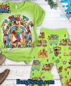 ScoobyDoo Its Okay To Be Different Scooby Autism Pyjama Set