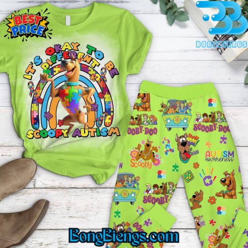 Scooby-Doo It’s Okay To Be Different Scooby Autism Pyjama Set