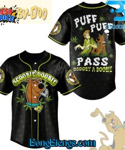 Scooby-Doo Scoobie Doobie Puff Puff Pass Baseball Jersey