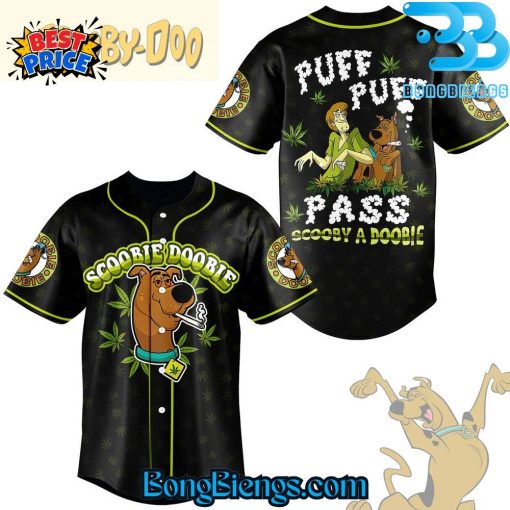 Scooby-Doo Scoobie Doobie Puff Puff Pass Baseball Jersey