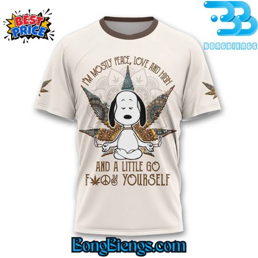 Snoopy Peace Love And High Pyjama Set