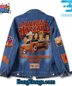 The Dukes Of Hazzard Welcome To Hazzard Country Denim Jacket