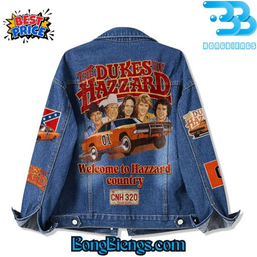 The Dukes Of Hazzard Welcome To Hazzard Country Denim Jacket