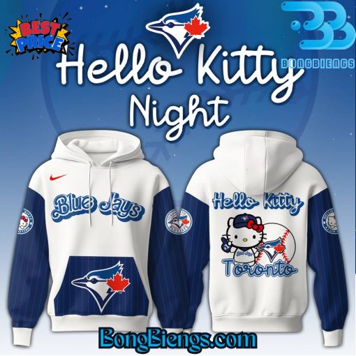 Toronto Blue Jays x Hello Kitty Special Edition Game Night Hoodie