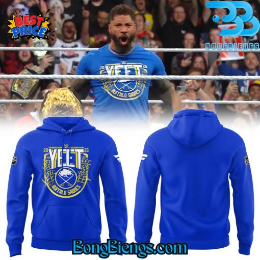 Y.E.E.T x Buffalo Sabers Limited Edition Blue Hoodie