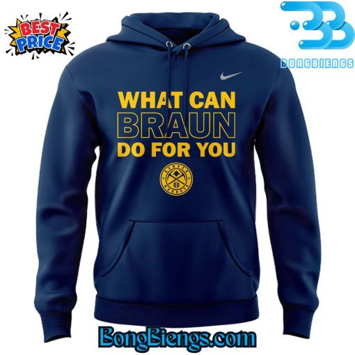 Denver Nuggets Special Christian Braun MIP Hoodie