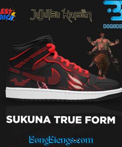 Jujutsu Kaisen X Sukuna True Form Air Jordan 1 Sneaker
