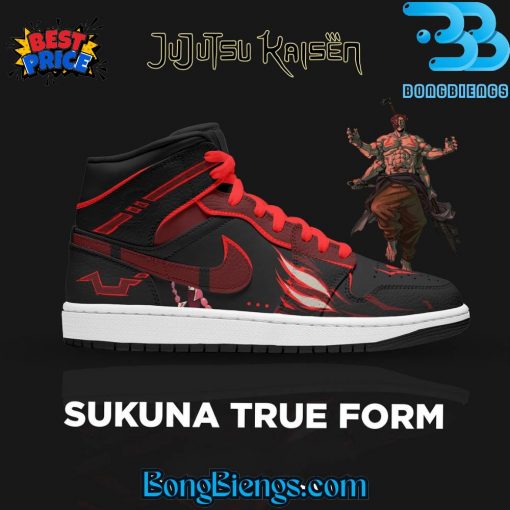 Jujutsu Kaisen X Sukuna True Form Air Jordan 1 Sneaker