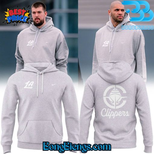 Los Angeles Clippers Special Gray Uniform Hoodie