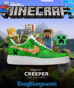 Minecraft Creeper Air Force 1 Sneaker