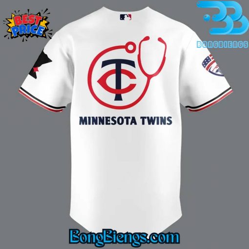 Minnesota Twins Nurses Night Baseball Jersey