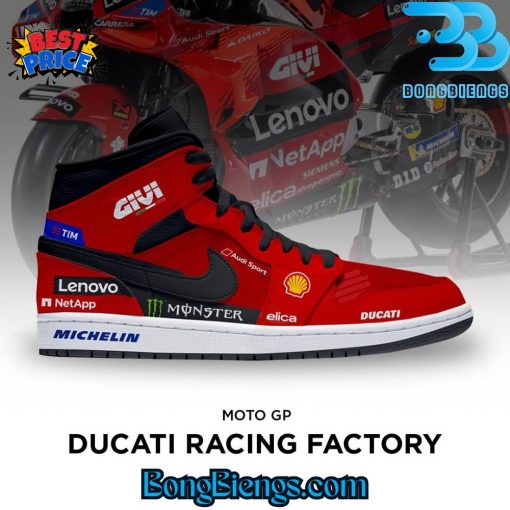 Moto GP Ducati Racing Factory Air Jordan 1 Sneaker