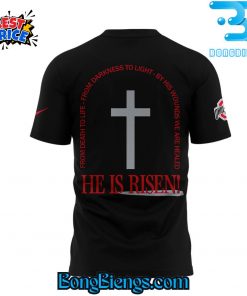 Ohio State Buckeyes JESUS WON Black Tee