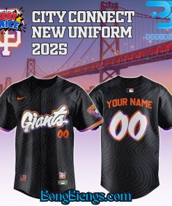 San Francisco Giants 2025 City Connect Special Edition Baseball Jersey