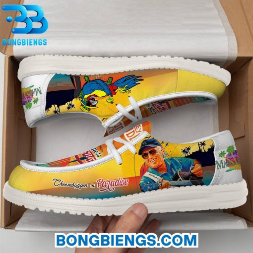 Jimmy Buffett Cheeseburger In Paradise Hey Dude Shoes
