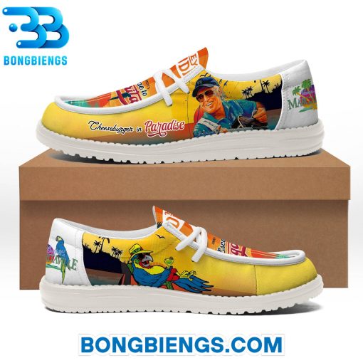 Jimmy Buffett Cheeseburger In Paradise Hey Dude Shoes