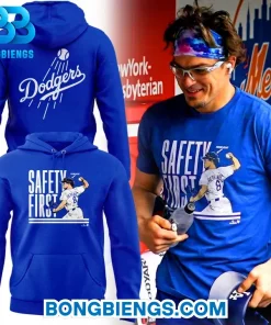Los Angeles Dodgers Safety First Hoodie