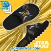 San Francisco Giants x Star Wars Night Yeezy Slides Slipper Sandal