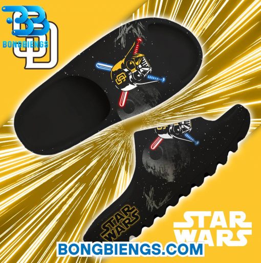 San Diego Padres Yeezy Slide Star Wars Night Yeezy Slides Slipper Sandal