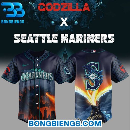 Seattle Mariners x Godzilla Jersey