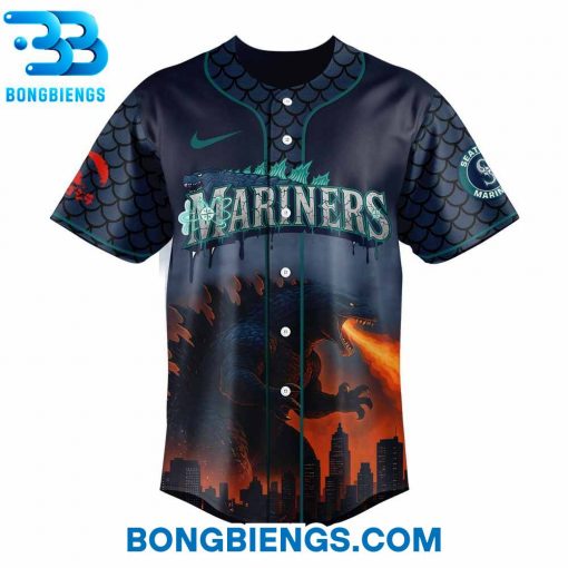 Seattle Mariners x Godzilla Jersey