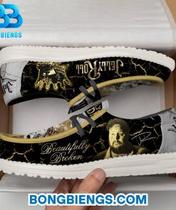 Jelly Roll Beautifully Broken Hey Dude Shoes