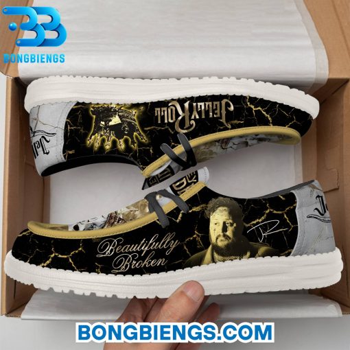 Jelly Roll Beautifully Broken Hey Dude Shoes
