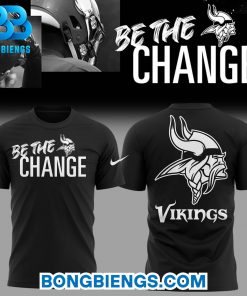 Minnesota Vikings NFL Be The Change T-Shirt