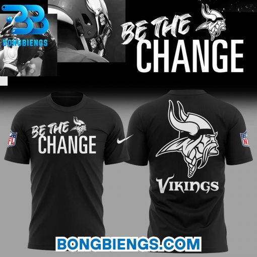 Minnesota Vikings NFL Be The Change T-Shirt