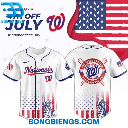 All Team MLB x 4th of July Independence Baseball Jersey