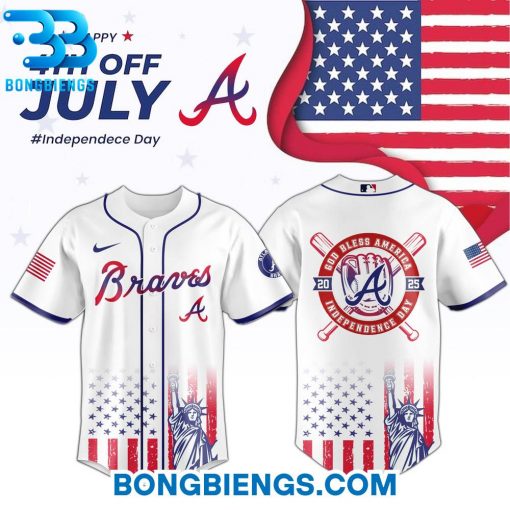 All Team MLB x 4th of July Independence Baseball Jersey