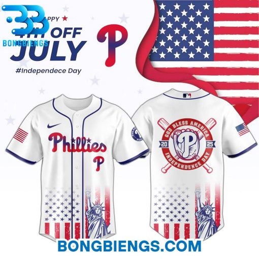 All Team MLB x 4th of July Independence Baseball Jersey