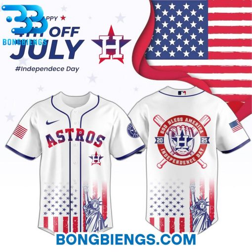All Team MLB x 4th of July Independence Baseball Jersey