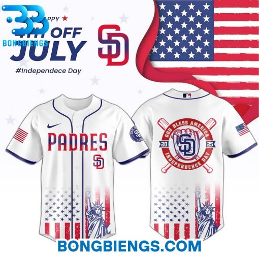 All Team MLB x 4th of July Independence Baseball Jersey