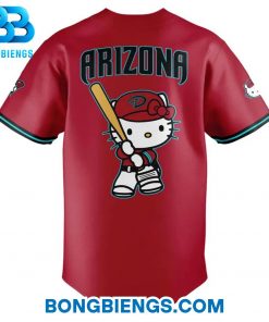 Arizona Diamondbacks Sweet Style Kitty Charm Baseball Jersey
