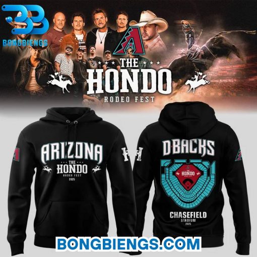 Arizona Diamondbacks x The Hondo Rodeo Fest Black Hoodie