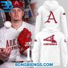 Alabama Crimson Tide MLB Throwback Logo Red Hoodie
