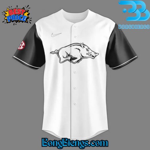 Arkansas Razorbacks Special New Arkansas Softball Baseball Jersey